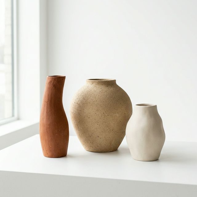 Keramické vázy Earth